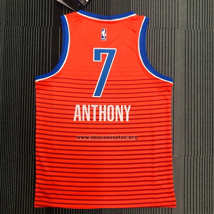 Camiseta Oklahoma City Thunder Darius Bazley NO 7 Statement 2021 Naranja